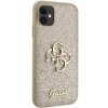 Guess GUHCN61HG4SGD iPhone 11 / Xr 6.1 złoty/gold hardcase Glitter Script Big 4G